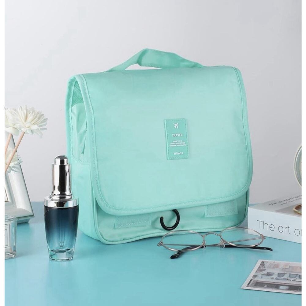 Pengxiaomei Toiletry Bag, Waterproof Hanging Cosmetic Bag Portabl